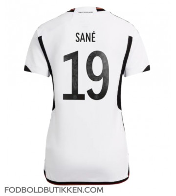 Tyskland Leroy Sane #19 Hjemmebanetrøje Dame VM 2022 Kortærmet